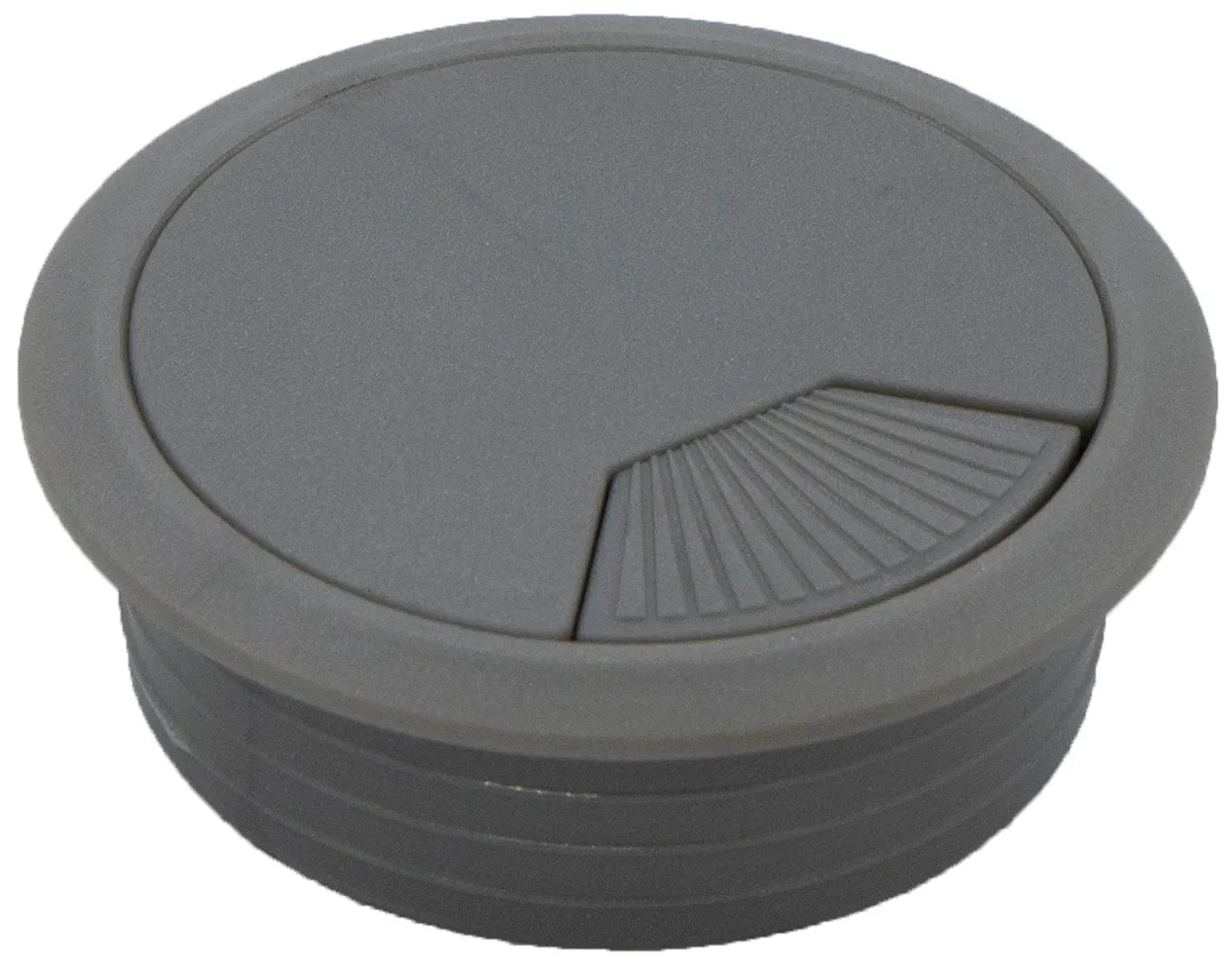 Заглушка D60*22мм ABS серебро-серая