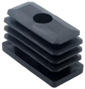 Заглушка с резьбой ЗР 30-60М10, черная