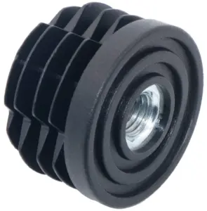 Заглушка с резьбой d 40мм,ЗР 40М10, черная