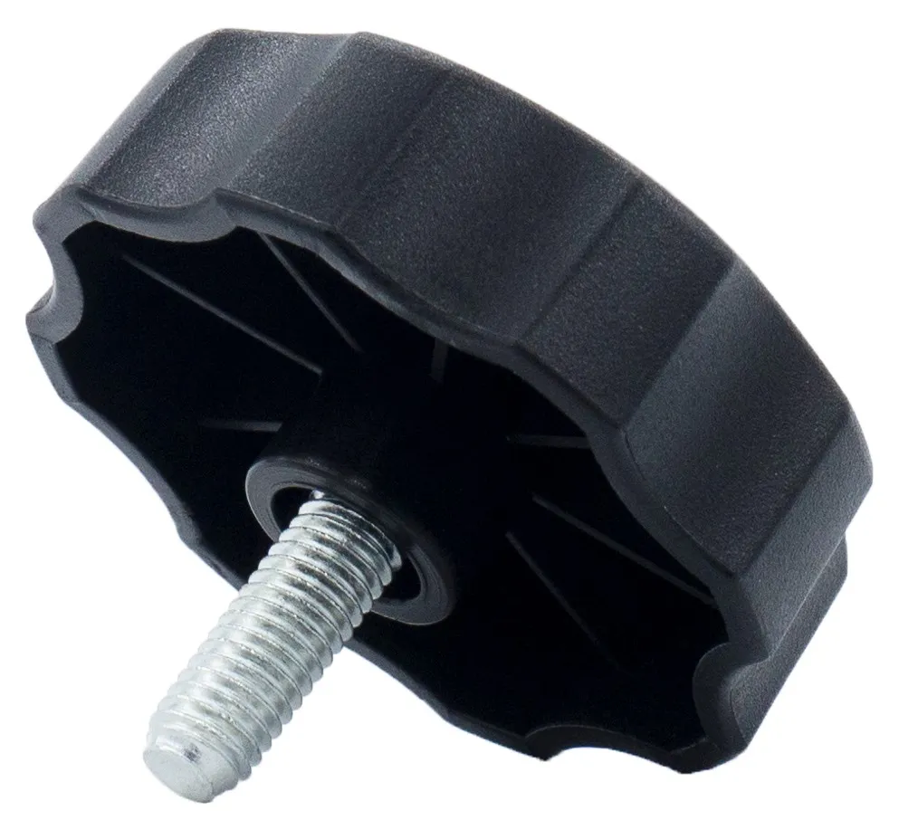 Фиксатор d60мм, М8х15, черный