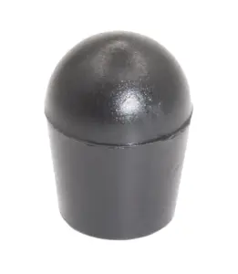 Заглушка пластиковая круглая d6 мм, наружная, черная