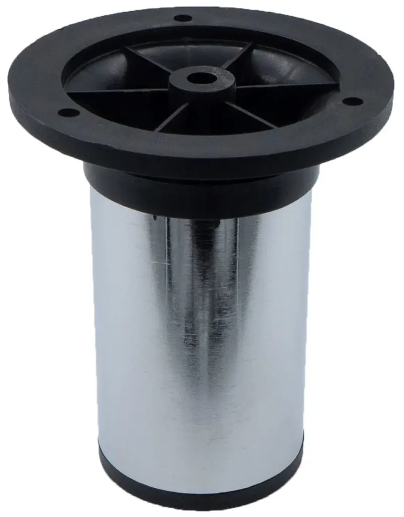 Регулируемая ножка дивана, 50х0,8х100 мм, хромированная