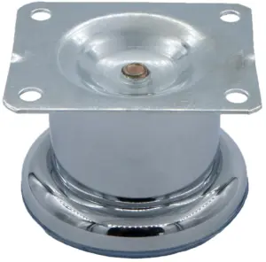 Опора для дивана, 50*0,6*50 мм с пластиной 58*69*1,4 хром