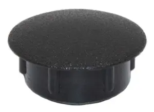 Заглушка под отверстие d12 черная