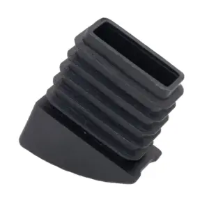 Заглушка пласт. внутр.прямоугольная 15х30 наклон, черная