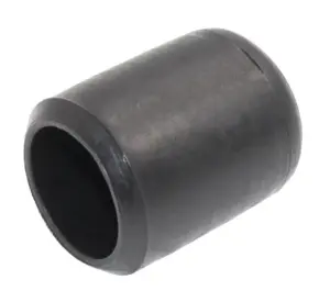 Заглушка опора наружная для труб Ø18 мм, сферическая, серая