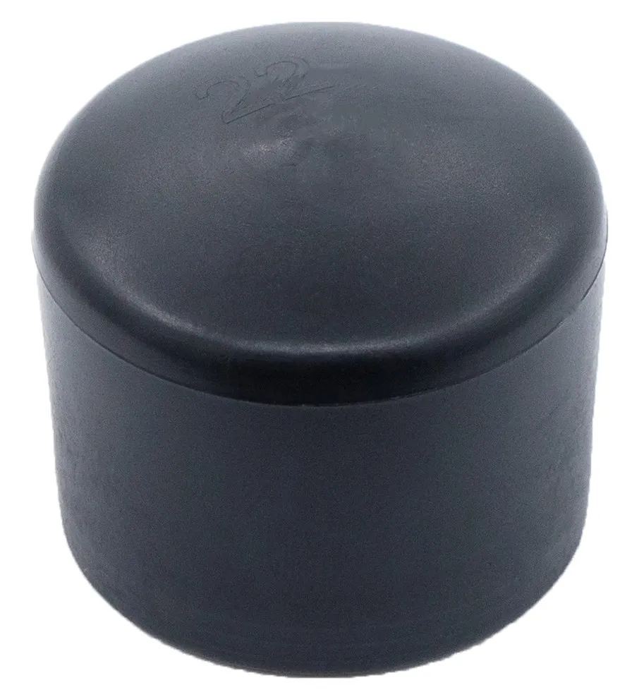 Заглушка для труб Ø22 мм, наружная, черная