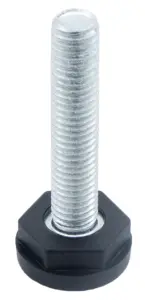 Опора резьбовая ОР25-10х50 под ключ, черная