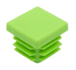 Заглушка квадратная для труб 25х25 мм, серая RAL7040