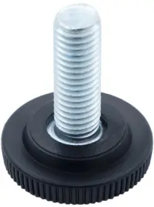 Опора резьбовая ОР32-10х30 европейская, белая