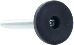 Опора резьбовая ОР37-10х90 поворотно-шарнирная, черная