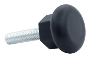 Опора резьбовая ОР38-10х45 под ключ,черная