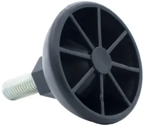 Опора резьбовая ОРШ49-10х35 шарнирная,черная