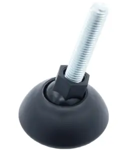 Опора резьбовая ОРШ49-10х45 шарнирная, серая