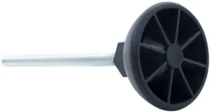 Опора резьбовая ОРШ49-8х125 шарнирная,черная