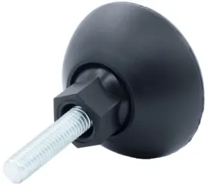 Опора резьбовая ОРШ49-8х30 шарнирная,серая