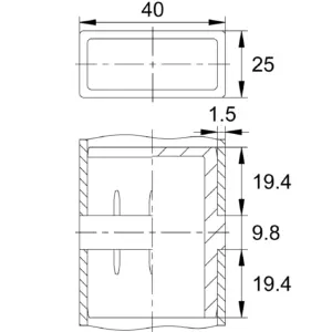 Стул универсальный IVK каркас белый