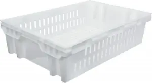 Евролоток пластиковый перфорированный белый, артикул 403.3