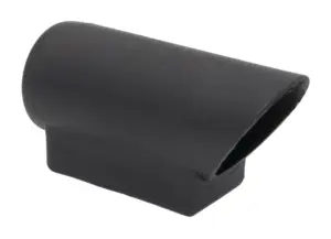 Опора наконечник D25, наруж., прямая, черная