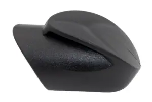 Опора наконечник круглая D32, наруж. угловая, белая RAL9003