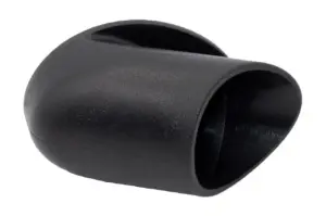 Опора наконечник круглая D32, наруж. угловая, жемчужно-белый бежевый RAL 1013