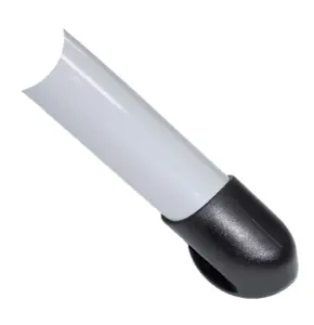 Опора наконечник круглая D32, наруж. угловая, травяной RAL6018