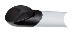 Опора наконечник круглая D32, наруж. угловая, мятная