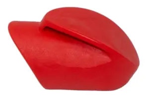 Опора наконечник круглая D32, наруж. угловая, жемчужно-белый бежевый RAL 1013