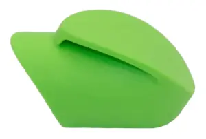 Опора наконечник круглая D32, наруж. угловая, черная