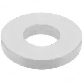 Шайба пластиковая круглая Ø4, наружный Ø10, высота 1.5 мм, цвет бесцветная – Ш4-10ПН