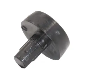 Подпятник круглый, d 5 мм основание 15 мм, черный, серия Р