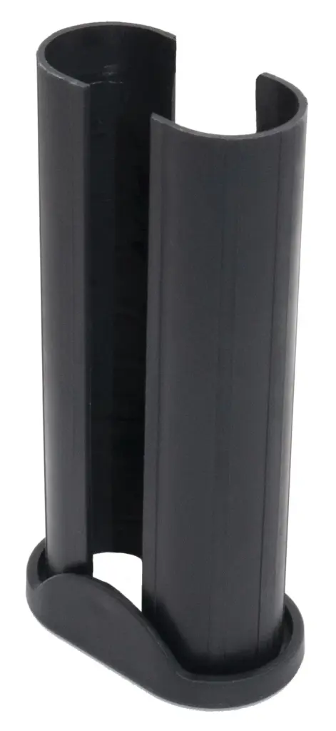 Переходник пласт. для овальных труб 20х40 в 25х45х0,8-1мм, ф,люм. зеленый