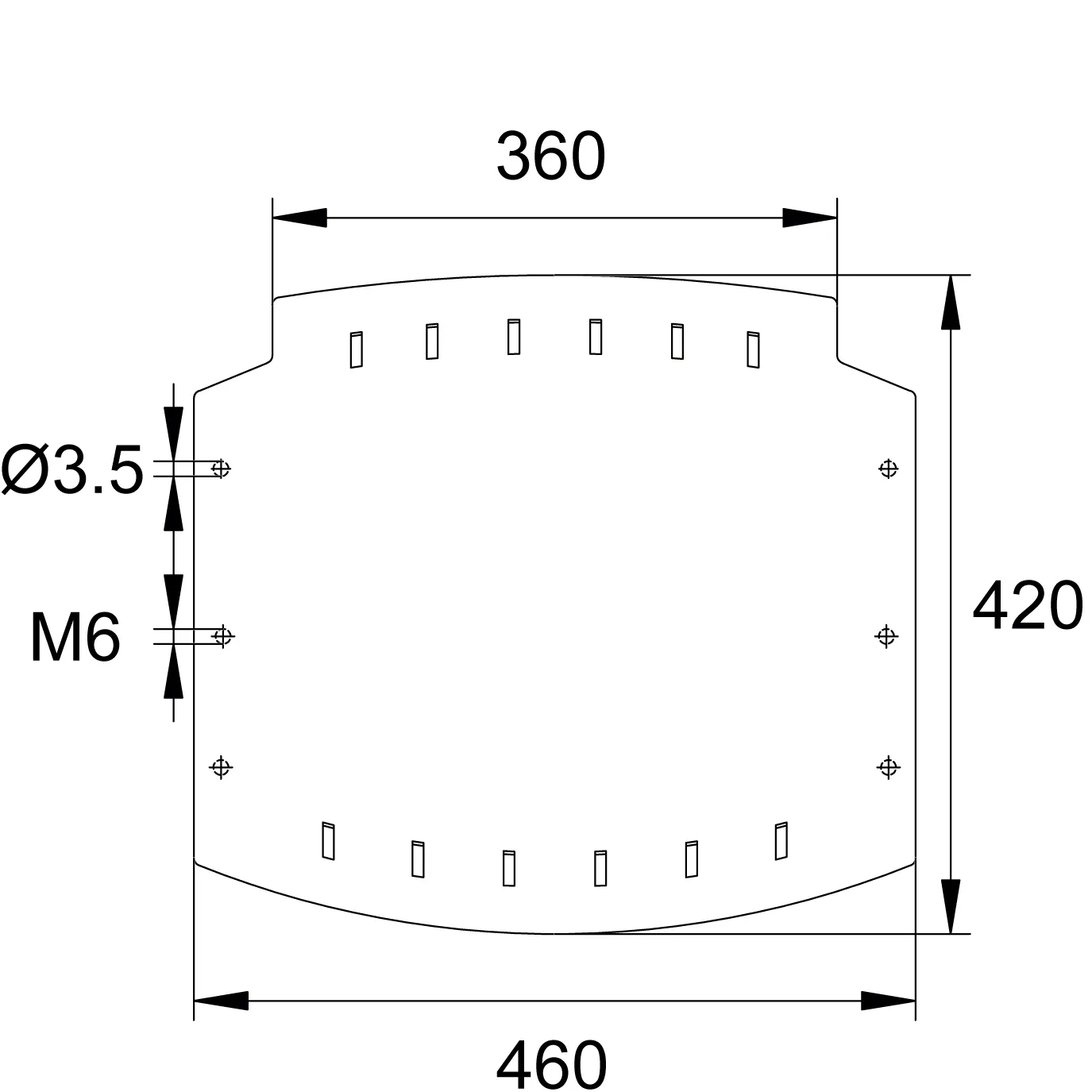 Комплект спинки и сиденья Sigma красный RAL3028