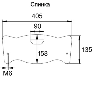 STAND UP комплект спинки и сиденья, изумрудно-зеленый RAL6001