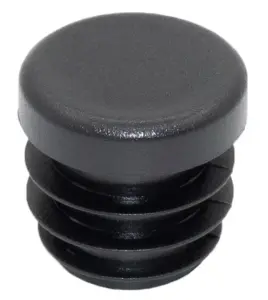 Заглушка пластиковая круглая Ø18, внутренняя, белая