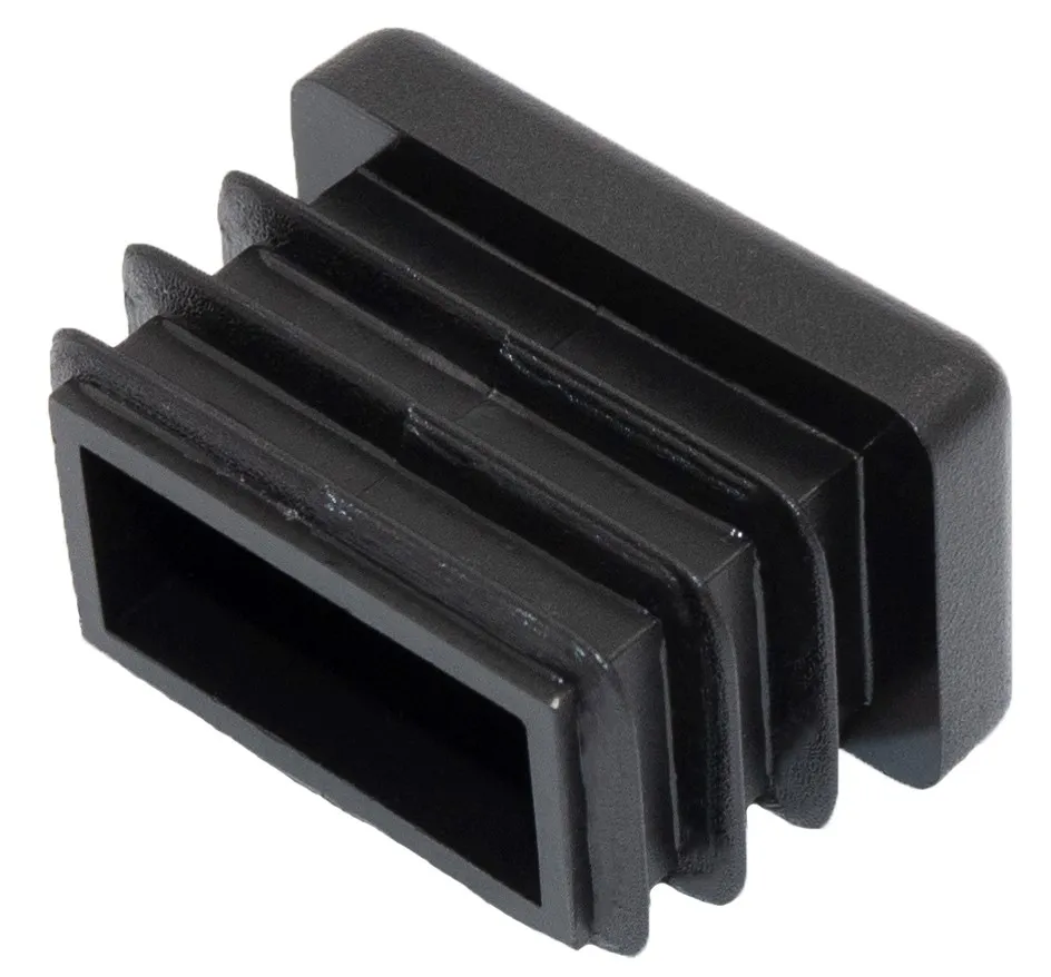 Заглушка прямоугольная 15х25/CZ, черная