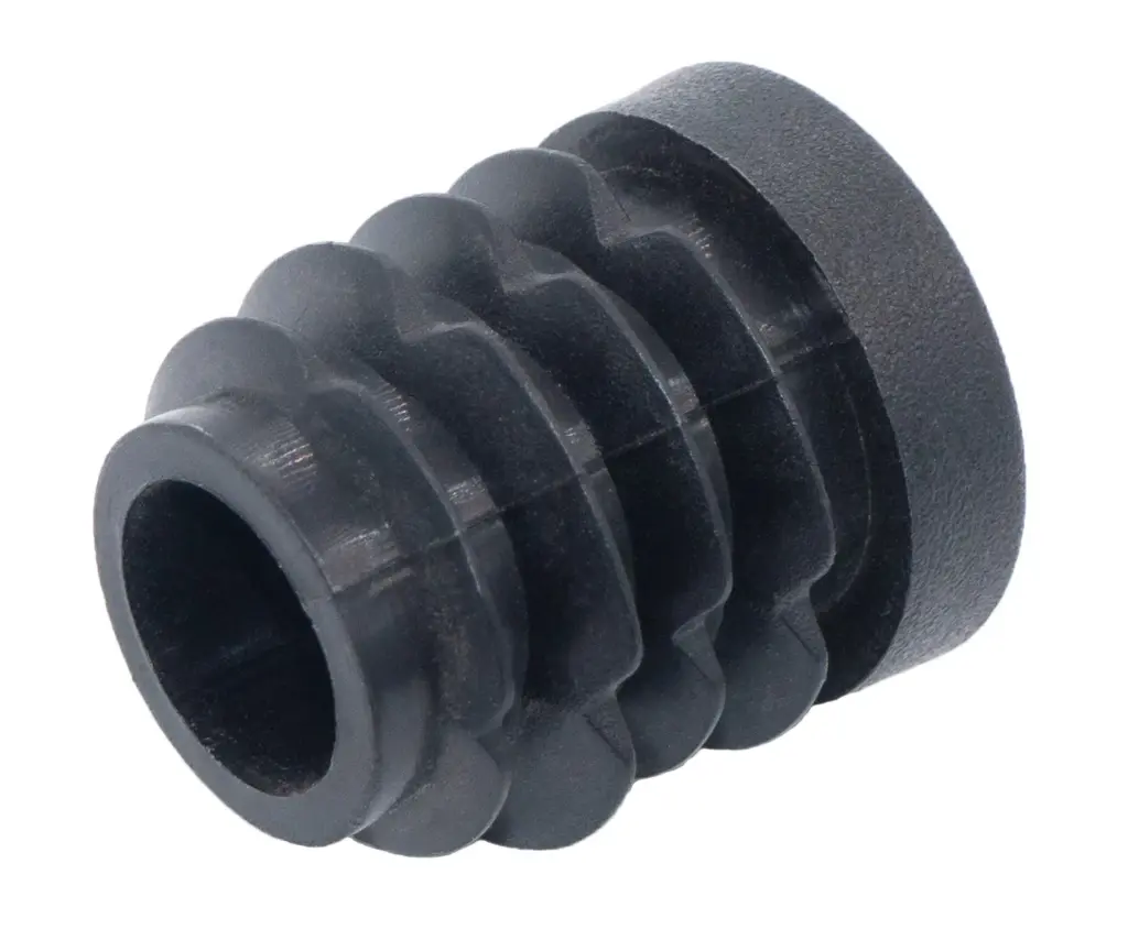 Заглушка с резьбой d 25мм ЗР 25М6 черная