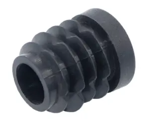 Заглушка с резьбой d 25мм ЗР 25М6 черная