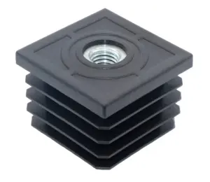 Заглушка с резьбой ЗР 50-50М8, белая