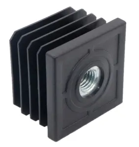 Заглушка с резьбой ЗР 50-50М8, белая