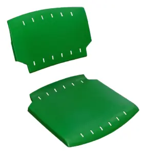 Комплект спинки и сиденья Sigma зеленый RAL6001