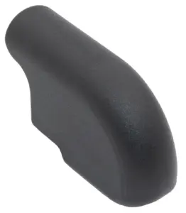 Наконечник пластиковый для труб овального сечения 20х40 мм, черный