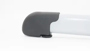 Наконечник пластиковый для труб овального сечения 20х40 мм, черный