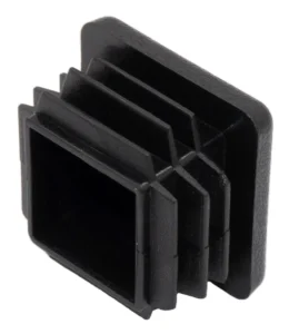 Заглушка квадратная для труб 30х30 мм, темно-серая RAL7016