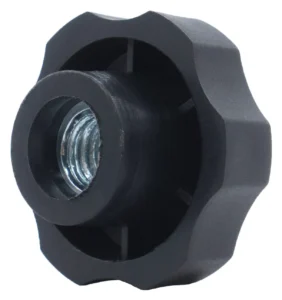 Барашек проходной 30мм,М8,черный