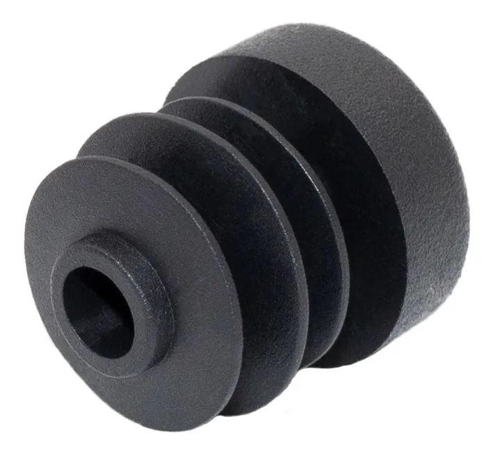 Заглушка пластиковая круглая Ø14 мм, внутренняя, черная