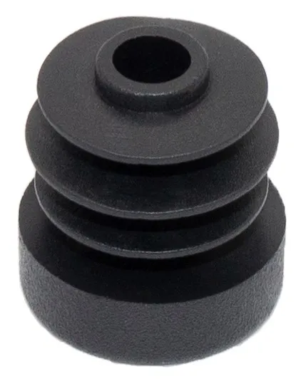 Заглушка пластиковая круглая Ø14 мм, внутренняя, серая