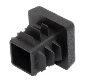 Заглушка квадратная 15х15 мм, черная