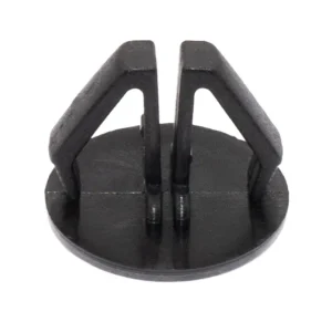 Заглушка пластиковая под отверстие d 9,5-13, ультратонкая шляпка Ø16, черная