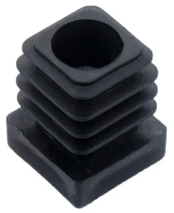 Заглушка 20-20М10 пластмассовая резьба черная